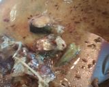 A picture of step 3 of Moong Dal with Hilsa fish.
