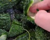 A picture of step 1 of Stuffed karela.