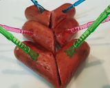 Foto del paso 7 de la receta Salchichas en forma de corazón