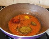 A picture of step 7 of Curd Okra or Dahi ki Bhindi..