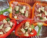 A picture of step 3 of Cheese Stuffed Peppers.