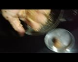 A picture of step 4 of Churma Galangal laddu.