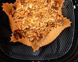 Granola airfryerben zabpehely nélkül, szénhidrátcsökkentett recept fázis 3 fotója