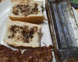 Foto del paso 4 de la receta: Tiritas de asado y chori (en aro circular)