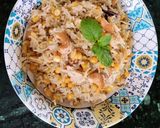 A picture of step 5 of Chana Dal Pulao.