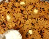 A picture of step 8 of Jowar Masala Roti.. (Juar jo Masala Dohdo in Sindhi).