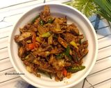 Foto langkah ke 4 dari resep Tumis Pindang Suwir Cabe Ijo.