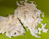 A picture of step 2 of Salad Egg Roll.