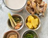 Foto langkah ke 1 dari resep Opor Ayam …bumbu tanpa tumis. Lezaaatt 😍.
