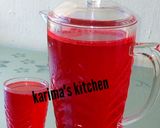 A picture of step 1 of Red lemonade.