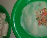 Foto langkah ke 3 dari resep Risol Isi Ayam Sayur.