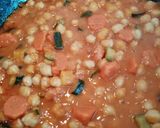 Foto del paso 3 de la receta: Potaje de garbanzos con verduritas