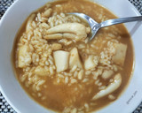 Foto del paso 7 de la receta: Arroz caldoso con sepia y caldo de alga fucus con azafrán