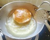 A picture of step 5 of Singhare ki poori (singhare aata ki puri/ water chestnut flour).