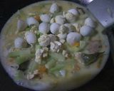 Foto langkah ke 3 dari resep Lodeh Labu Siam dan Telur Puyuh.