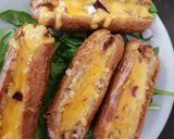 A picture of step 3 of My Cheesey Sausage. 😀.
