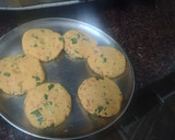 मक्की के आटे की टिक्की रेसिपी चरण 3 फोटो