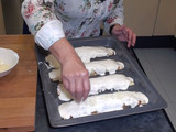 Crepes de espinacas y champiñones