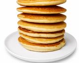 A picture of step 2 of Milky vanilla pancake.