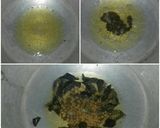 A picture of step 6 of Puliyogare / Puliyoadharai.