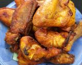 Gambar langkah 4 resipi Ayam goreng crispy.