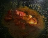 A picture of step 8 of Peas Tomato Potato Curry.