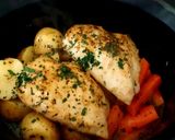 A picture of step 8 of My One Pan Lemon Pepper Chicken Meal #1Potrecipe #Dinner.