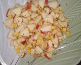 A picture of step 5 of Apple and corn salad.