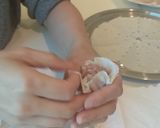 A picture of step 5 of Shrimp Shumai.