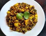A picture of step 3 of Karela Fry.