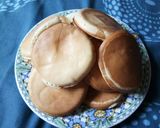 Foto langkah ke 3 dari resep Dorayaki (keju,coklat).