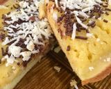 Foto langkah ke 6 dari resep Martabak manis teflon.
