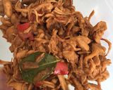 Foto langkah ke 4 dari resep Ayam Suwir Pedas Manis.