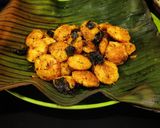 A picture of step 5 of Spicy masala button idlis with chutney.