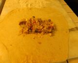 A picture of step 5 of Mughlai paratha.