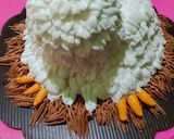 Foto langkah ke 8 dari resep 3D Chicken Cake.