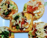A picture of step 2 of Crackers bites.