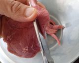 Foto del paso 1 de la receta Fideos chinos con ternera, setas y bambú