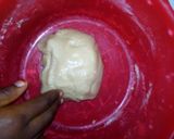 A picture of step 5 of Eggless Fried Biscuits.