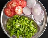 A picture of step 5 of Desi Burger.