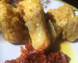 A picture of step 5 of Flour coated fried Yam.