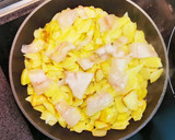 Foto del paso 2 de la receta: Tortilla de Patatas con Tocino ibérico
