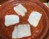 Foto del paso 4 de la receta: Tajín de bacalao con tomate