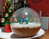 Une image de l'étape 16 de Bûche de Noël 🎄 destructurée chocolat framboise.