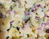 A picture of step 2 of Cream Fruit Chat.