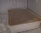 A picture of step 7 of Chikoo Ice cream.