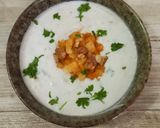 A picture of step 3 of Falahari Apple Walnut Raita.