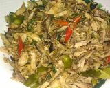 Foto langkah ke 5 dari resep Ikan Tongkol Suir Pedas.