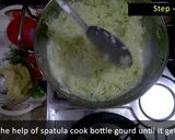 A picture of step 5 of Lauki Ka Halwa.