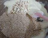 A picture of step 5 of Turnip Dryfruit Chocolate Fudge.